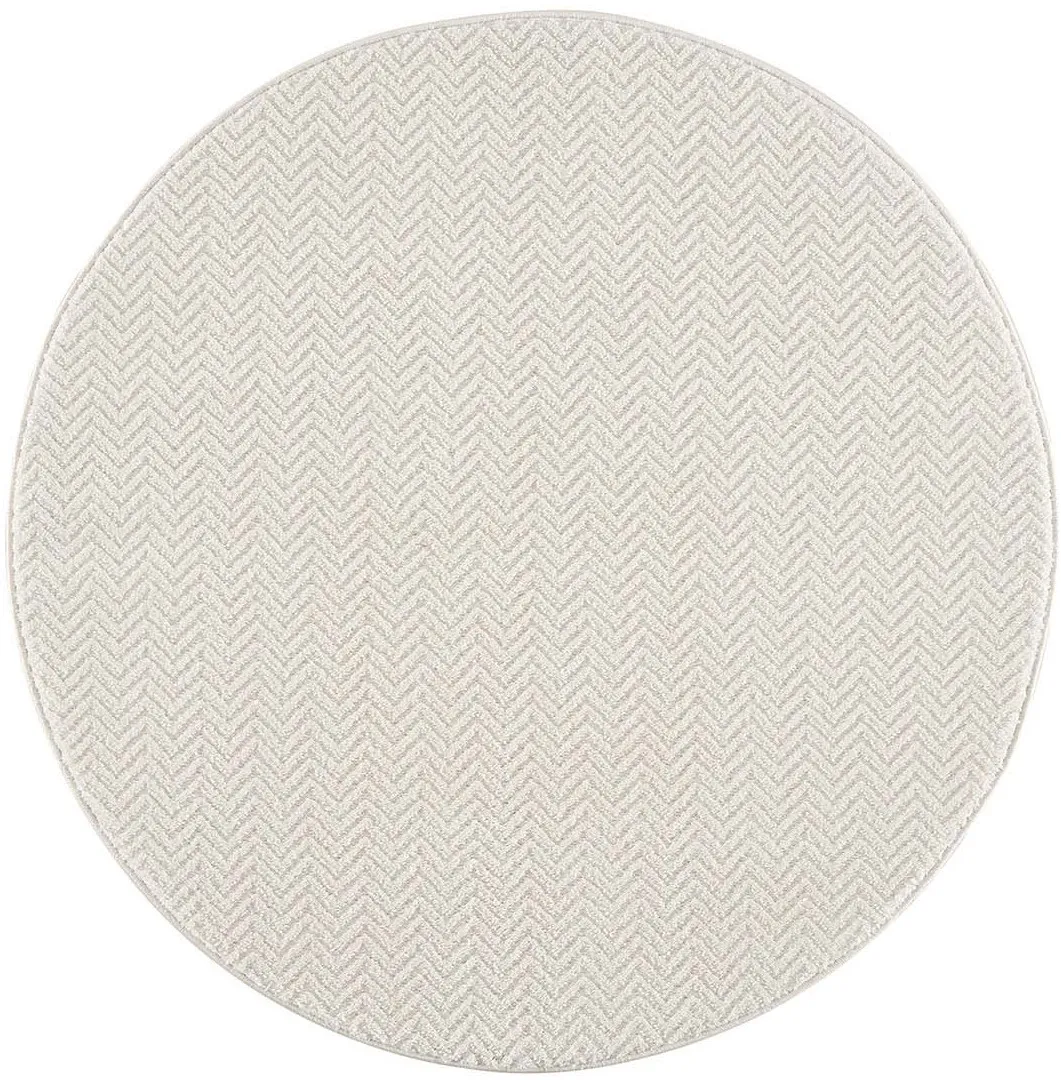 Runde tæpper - Pandora (hvid)