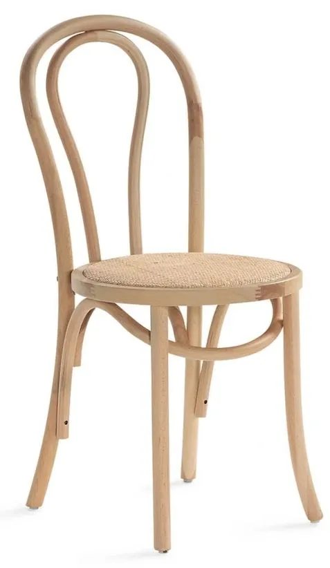 Stol - Bistro (rattan/natur) - 2 stk
