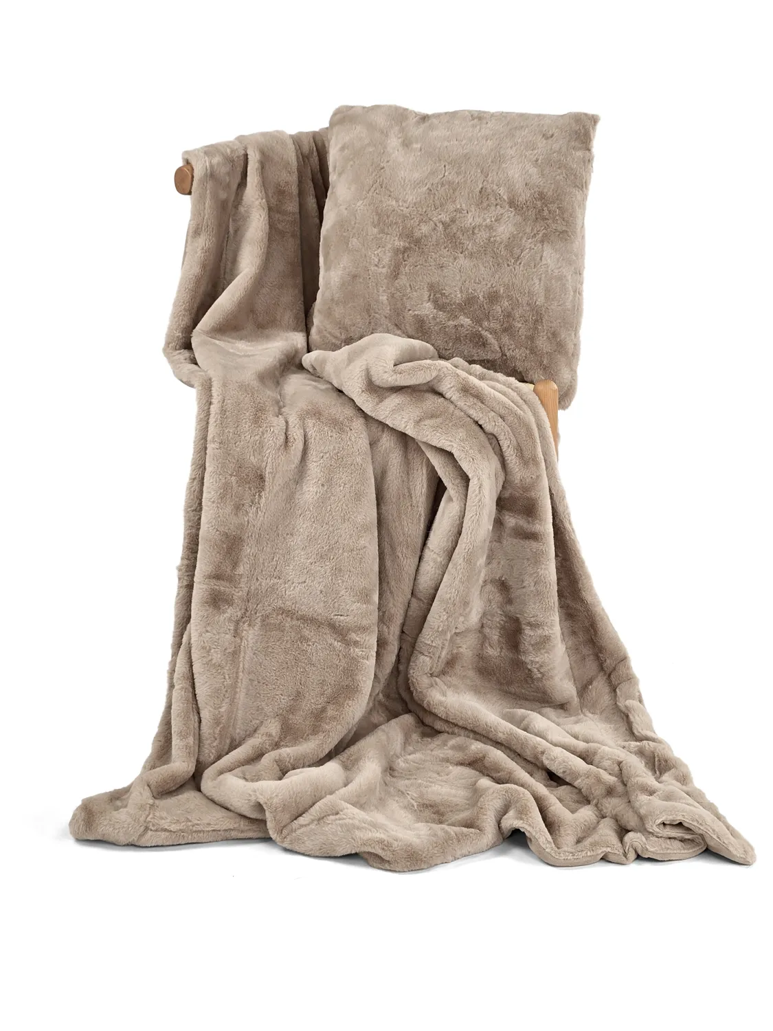 Tæpper - Aranga Super Soft Throw (brun)