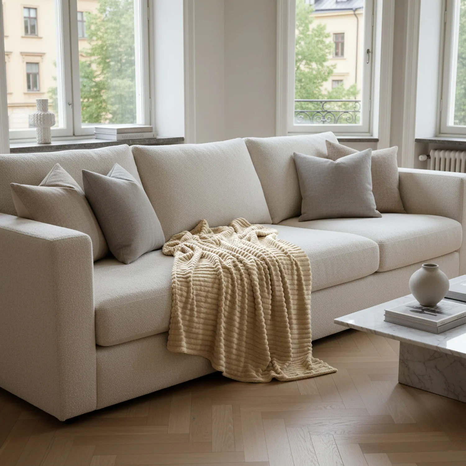 Tæpper - Haines Blanket (beige)