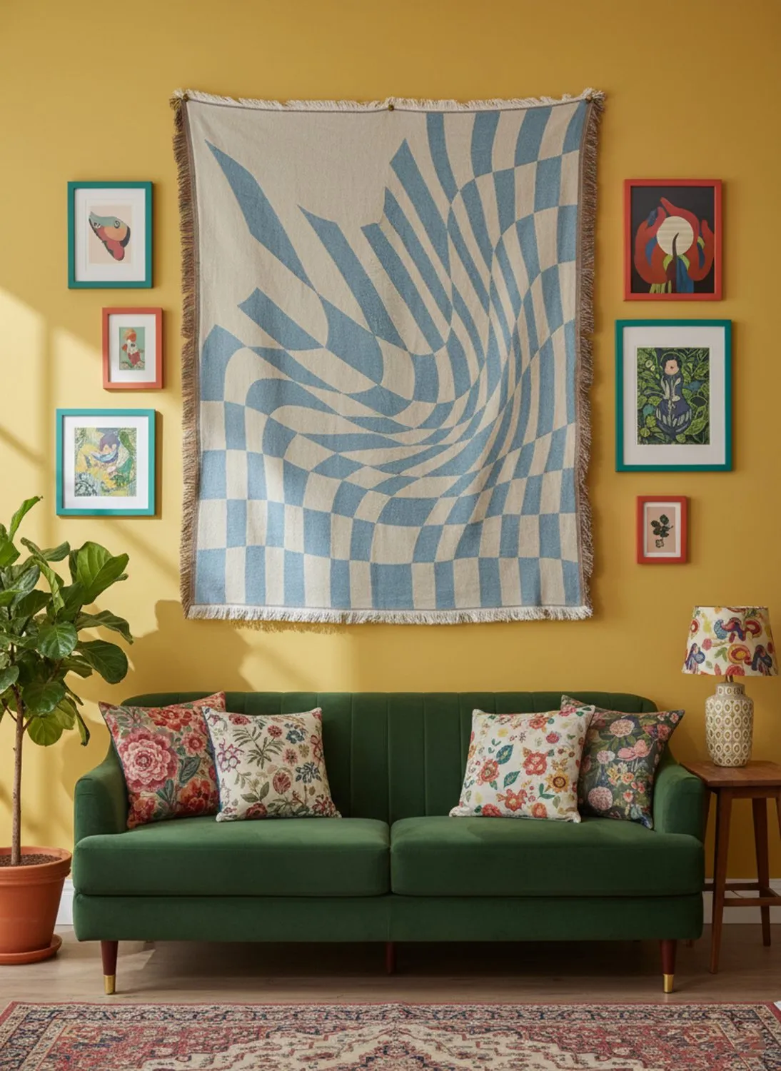 Tæpper - Ignace Tapestry Blanket (multi)
