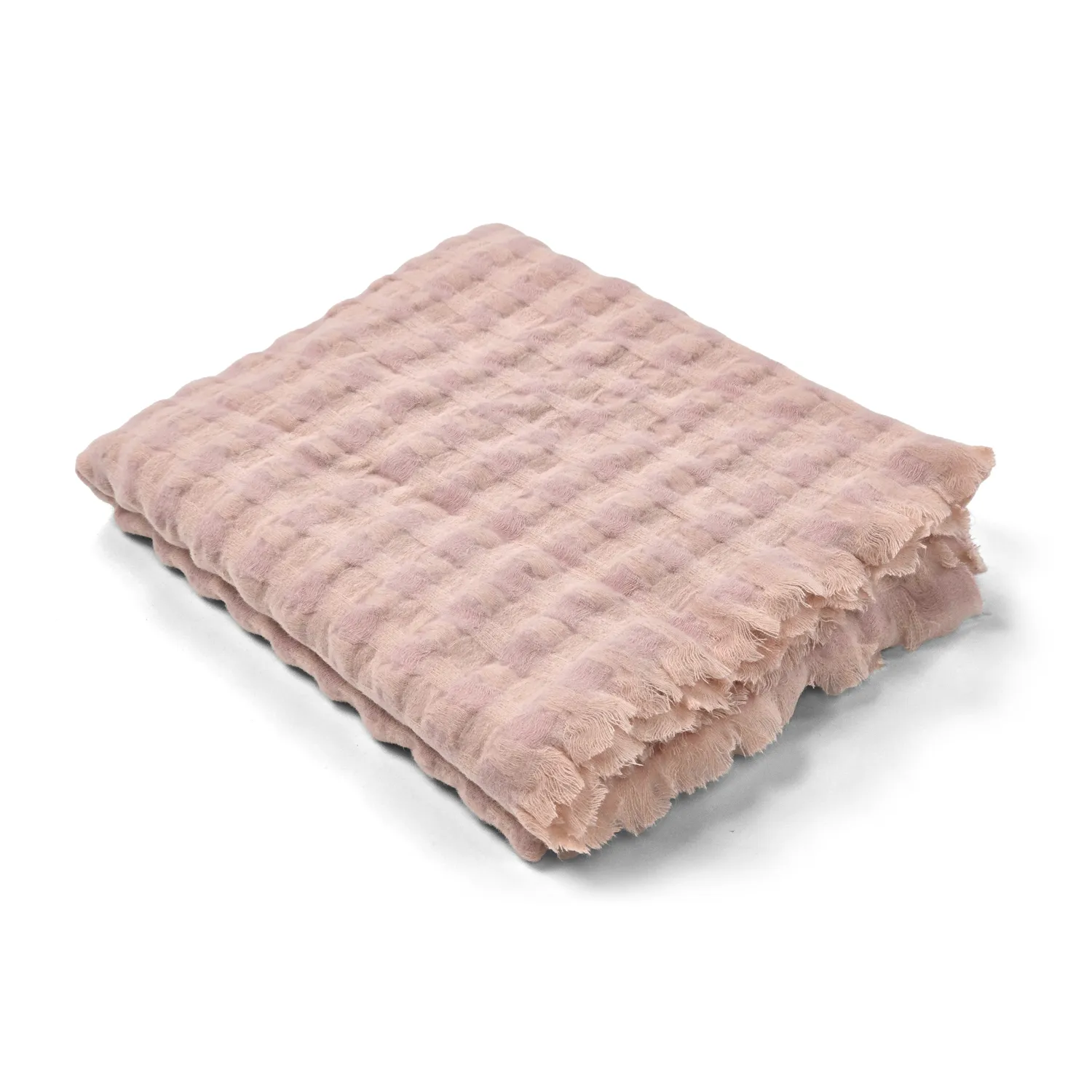 Tæpper - Juneau Blanket (lyserød)