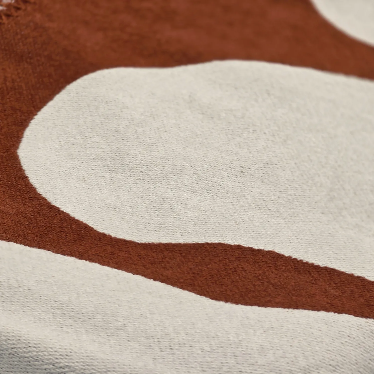 Tæpper - Katalia Jacquard Blanket (bordeaux)