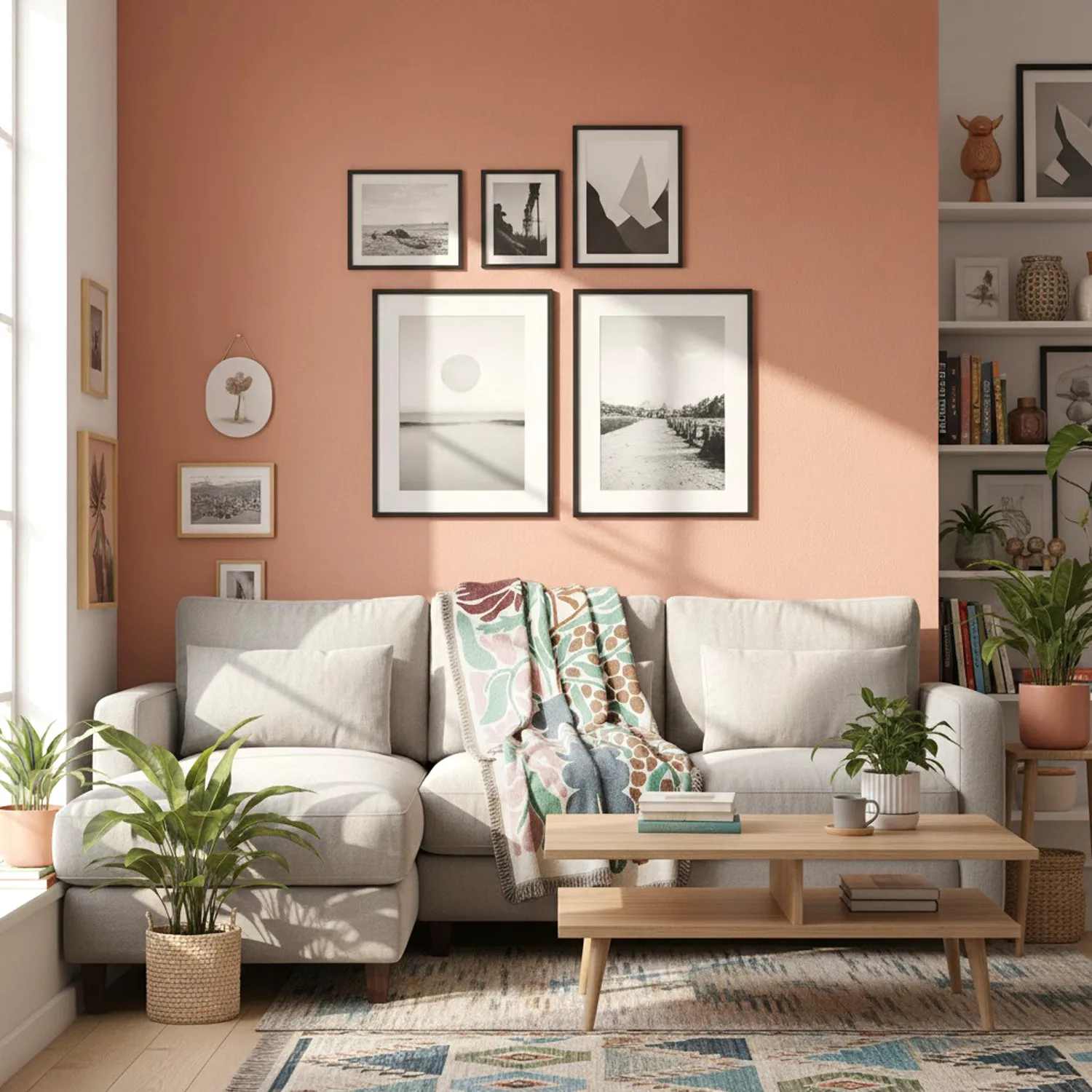 Tæpper - Bloom Tapestry Blanket (multi)