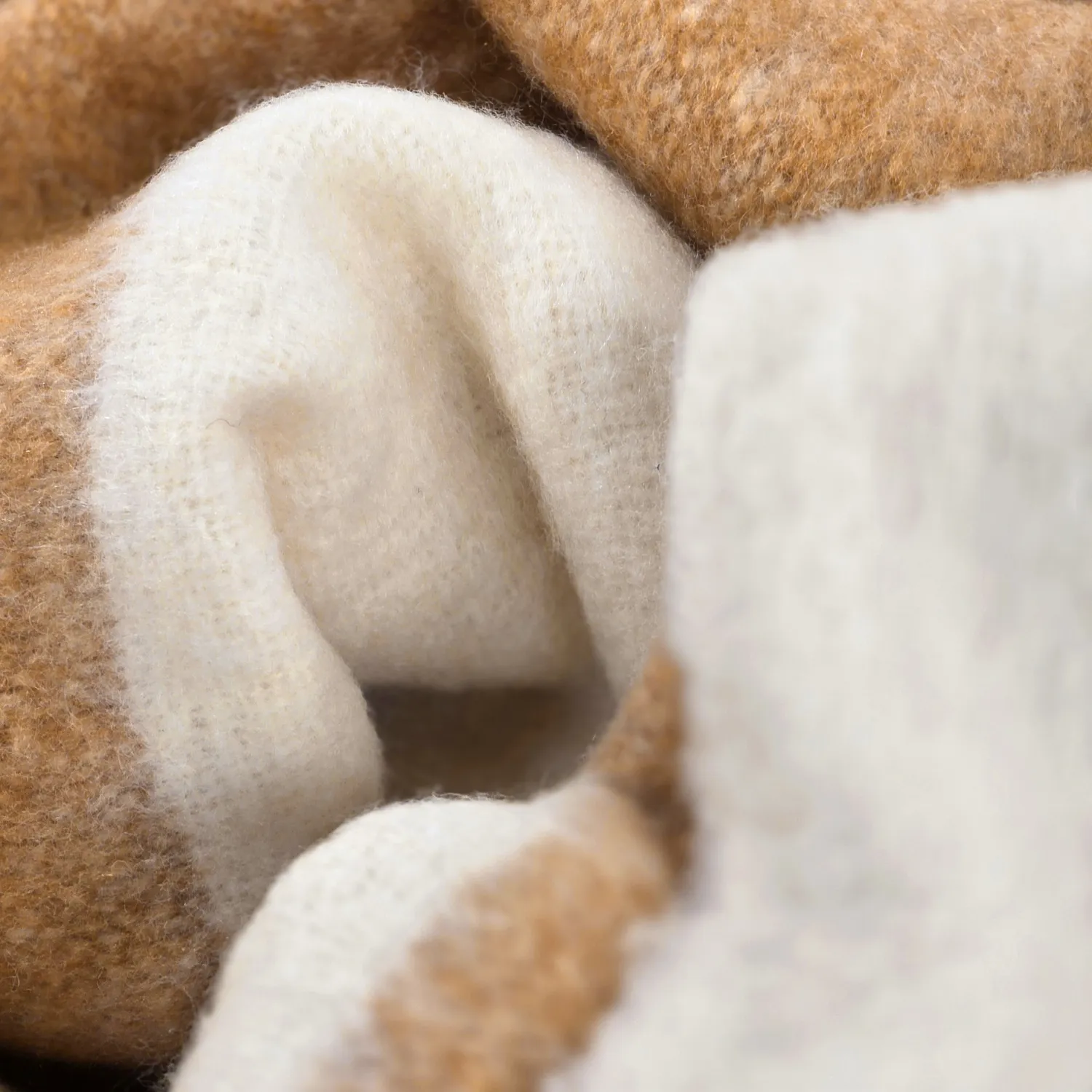 Tæpper - Plaid i uldblandning - Carrie (gul)