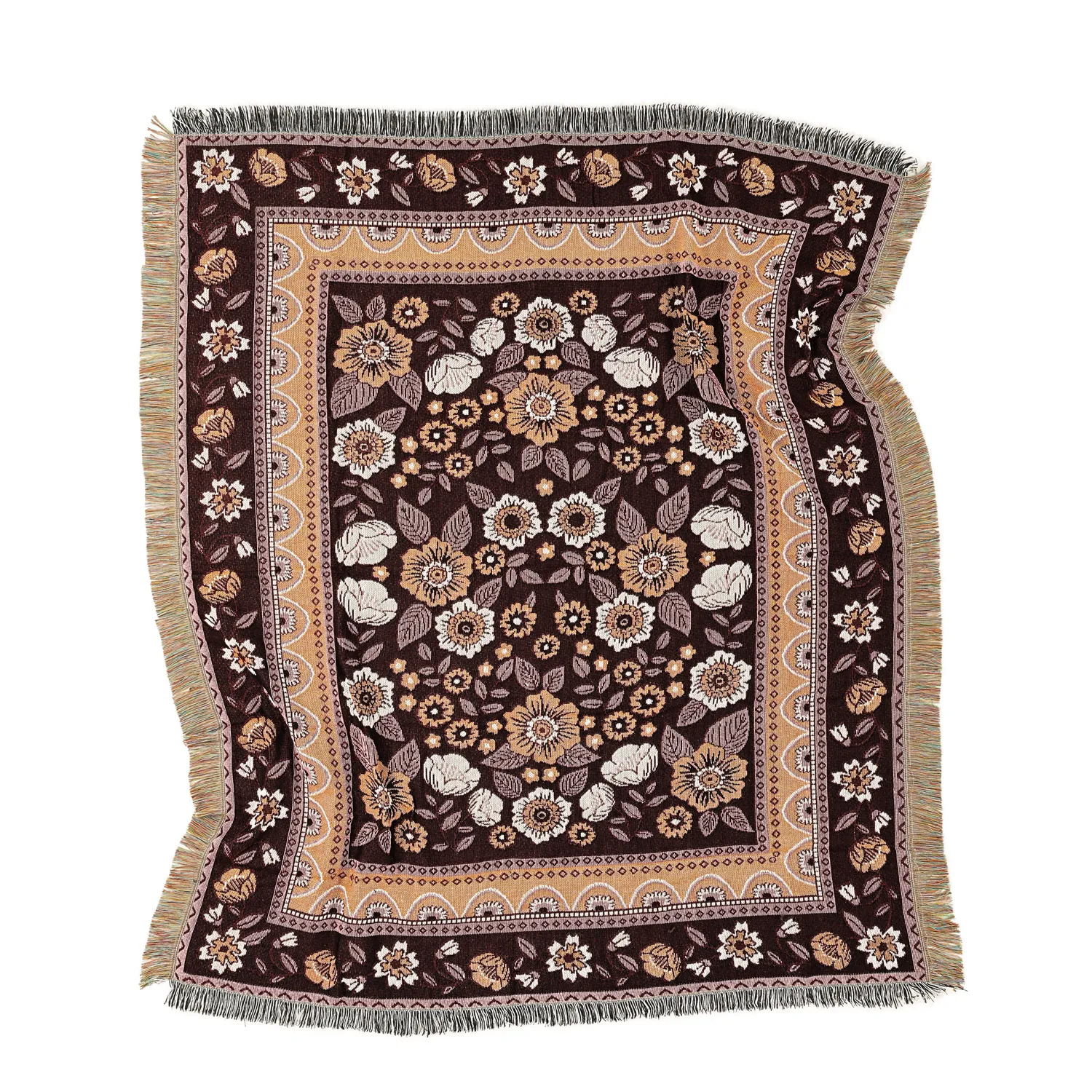 Tæpper - Quetta Tapestry Blanket (multi)