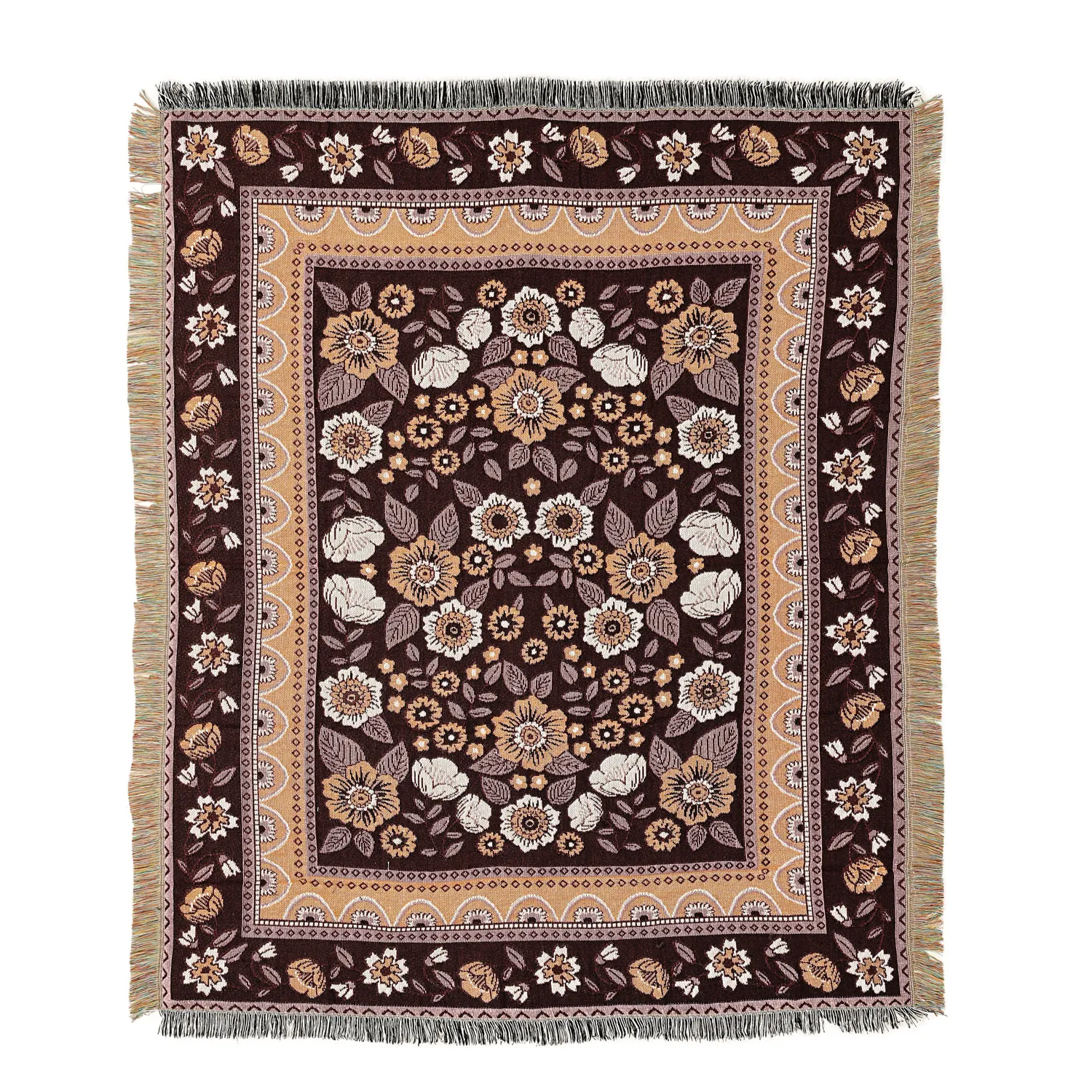 Tæpper - Quetta Tapestry Blanket (multi)