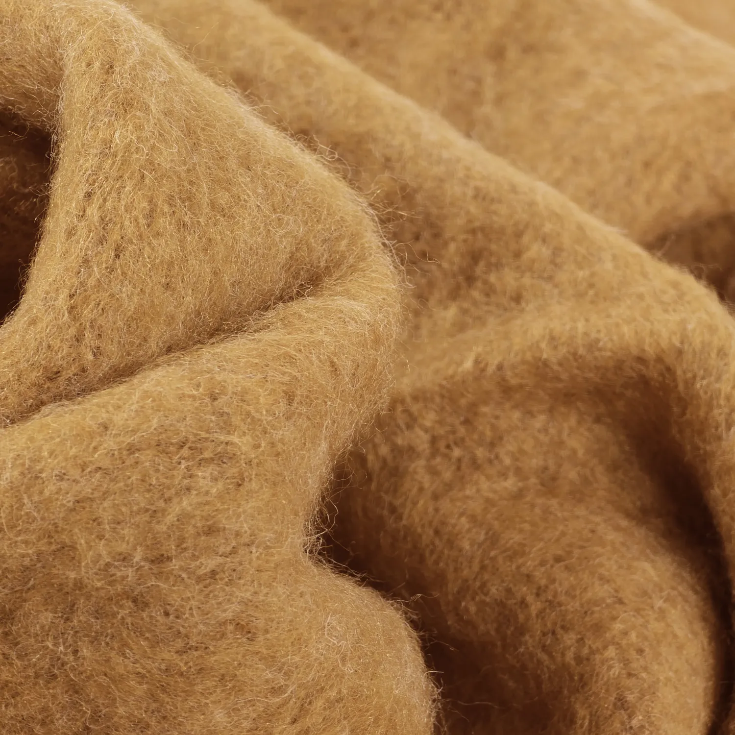 Tæpper - Plaid i uldblandning - Samantha (gul)