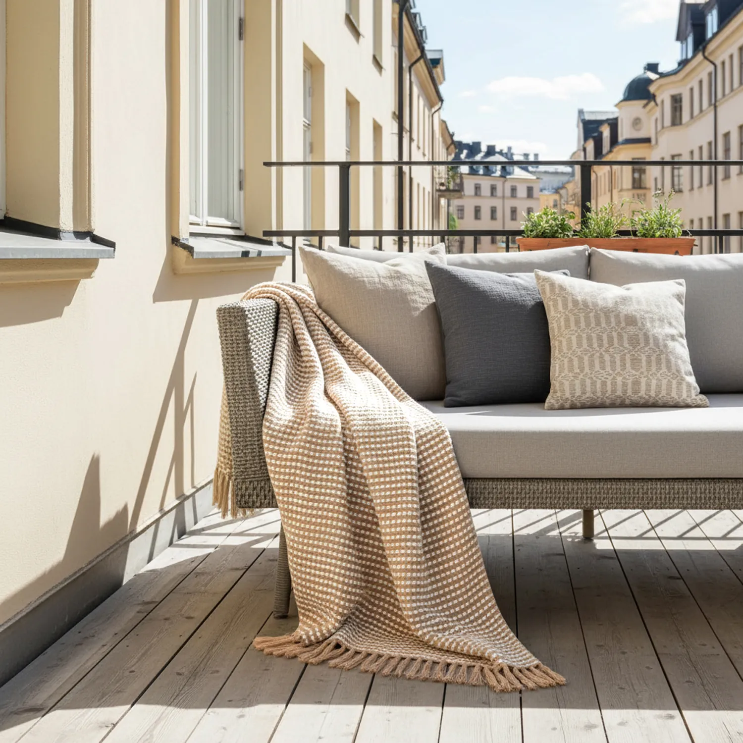 Tæpper - Quebec Blanket (beige)