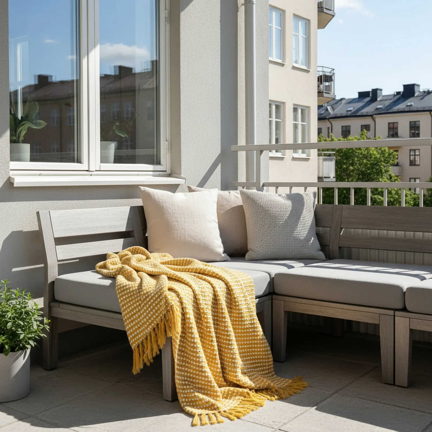 Tæpper - Quebec Blanket (gul)