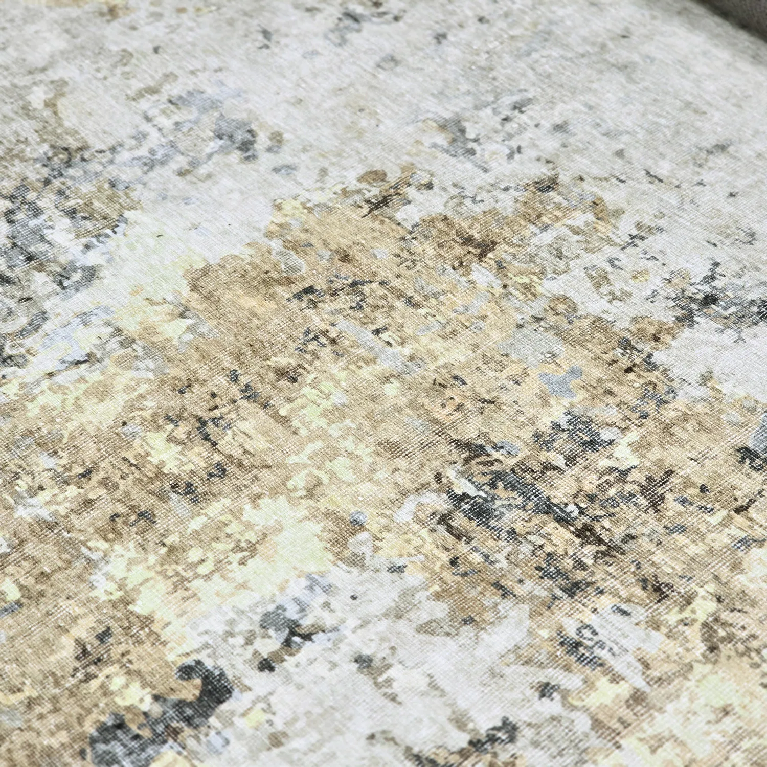 Fladvævet tæppe - Comino (beige/multi)