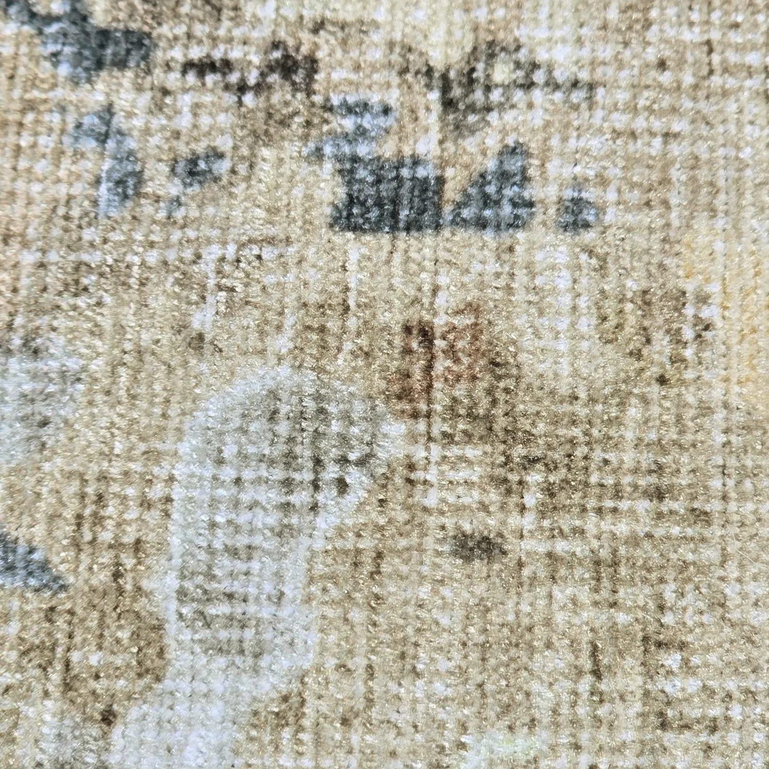 Fladvævet tæppe - Comino (beige/multi)