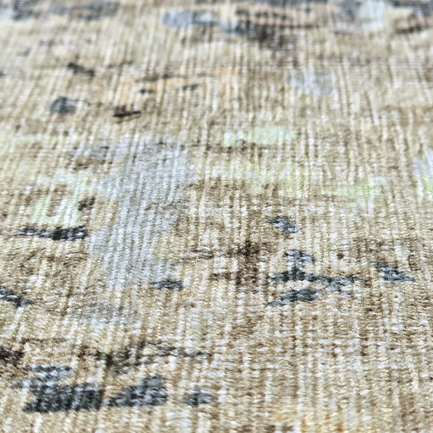 Fladvævet tæppe - Comino (beige/multi)