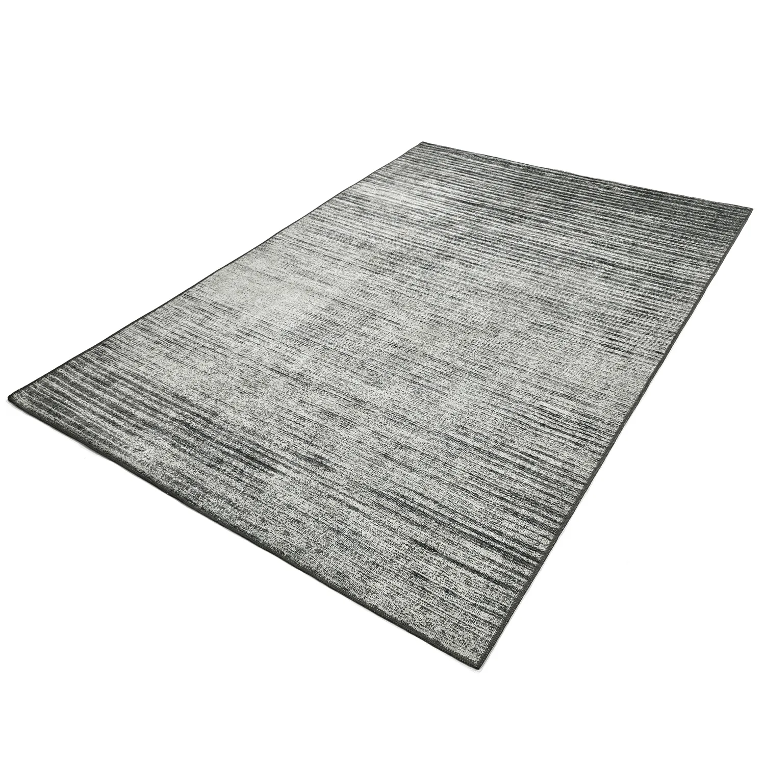 Fladvævet tæppe - Elarion (grå)