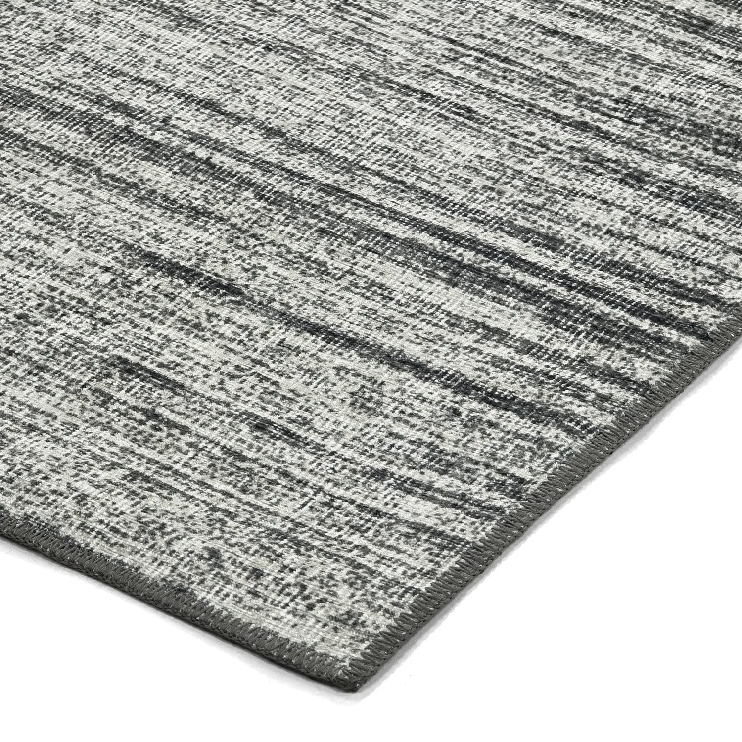 Fladvævet tæppe - Elarion (grå)