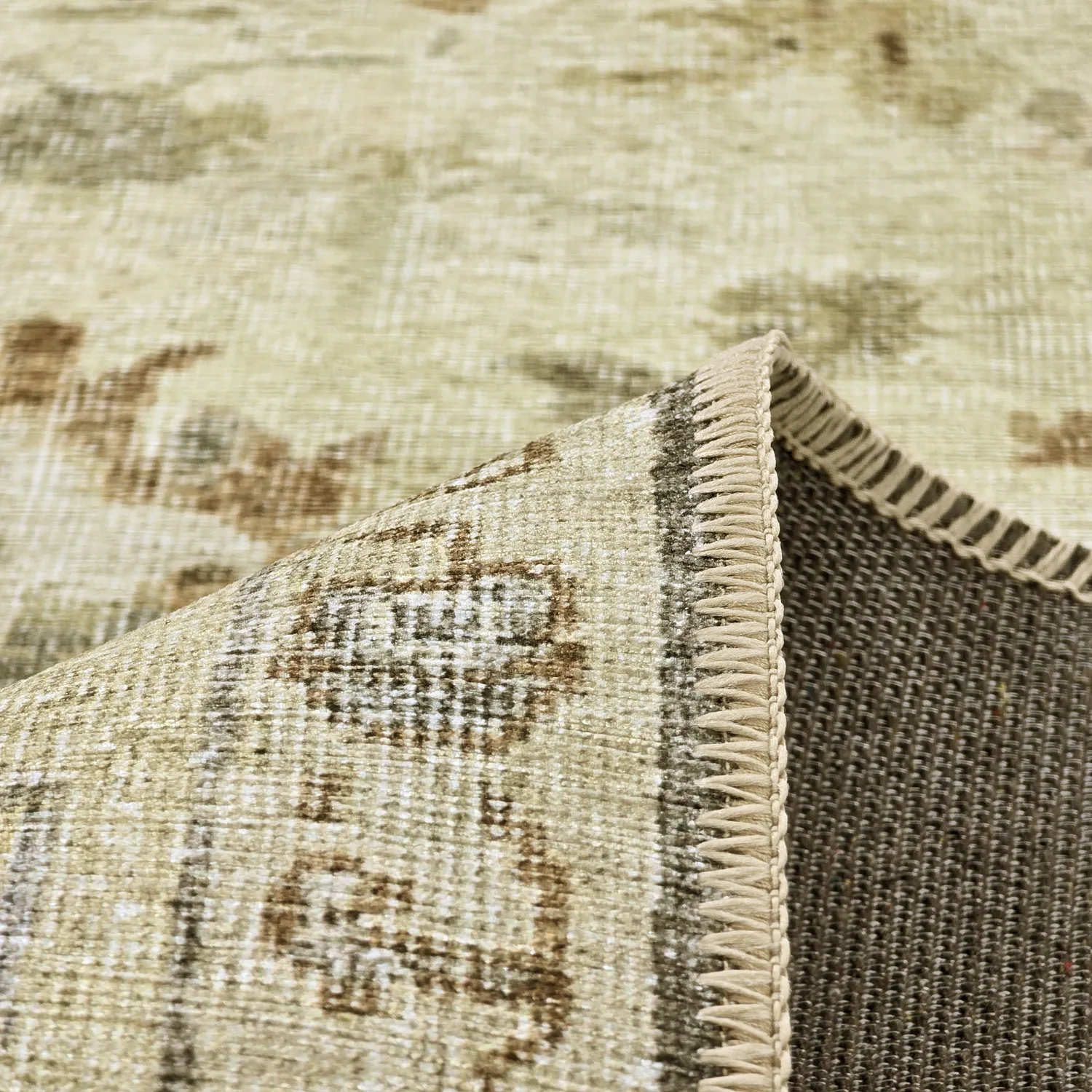 Fladvævet tæppe - Linaar (fløde)