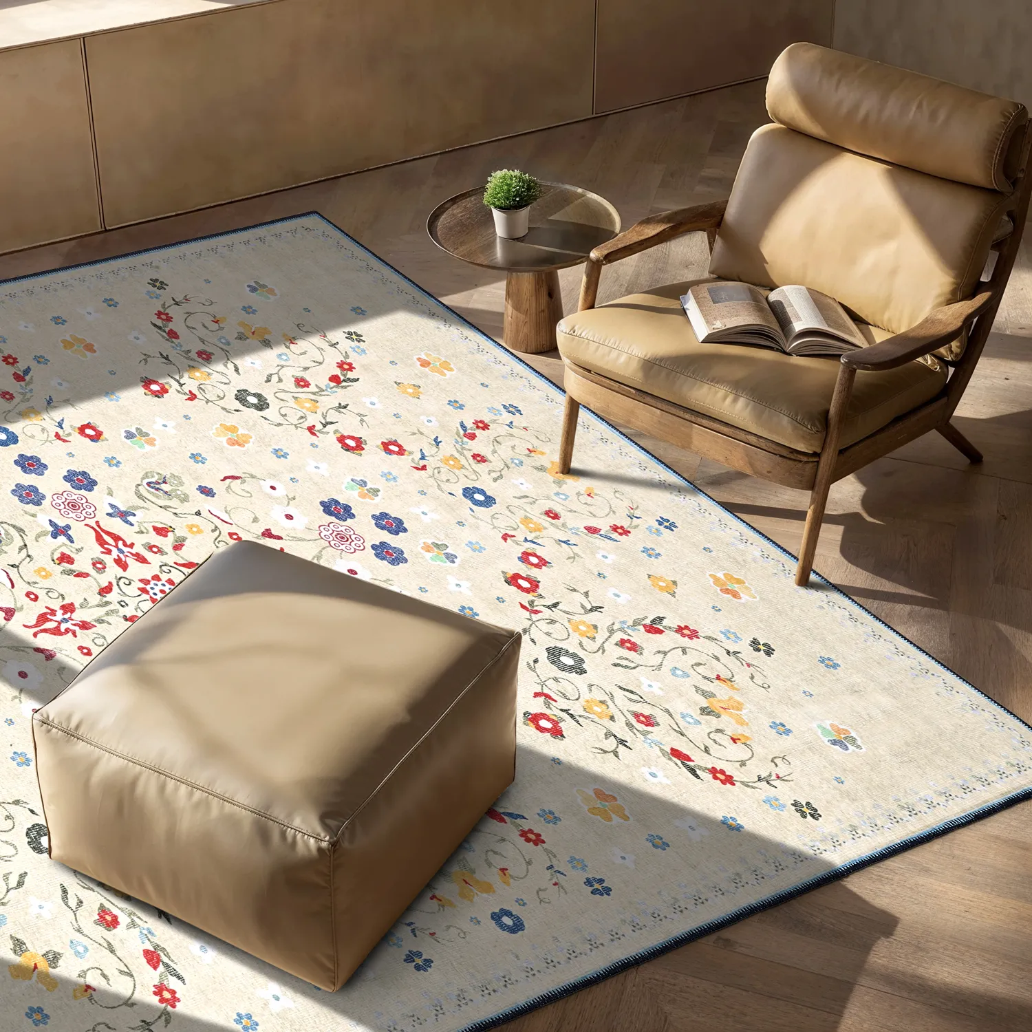 Fladvævet tæppe - Nabilar (fløde)