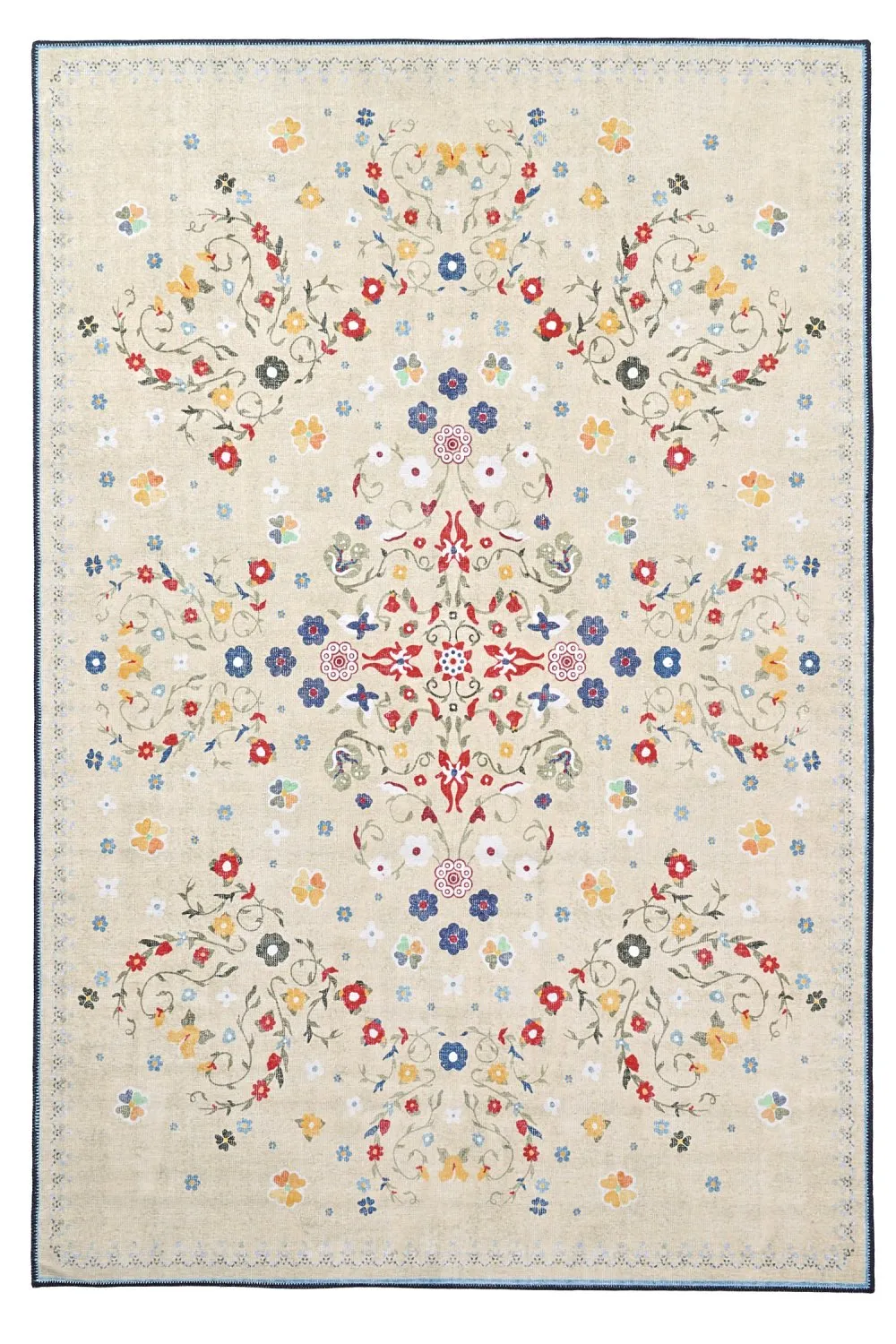 Fladvævet tæppe - Nabilar (fløde)