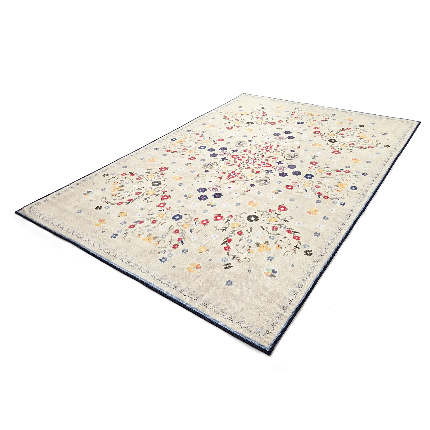 Fladvævet tæppe - Nabilar (fløde)