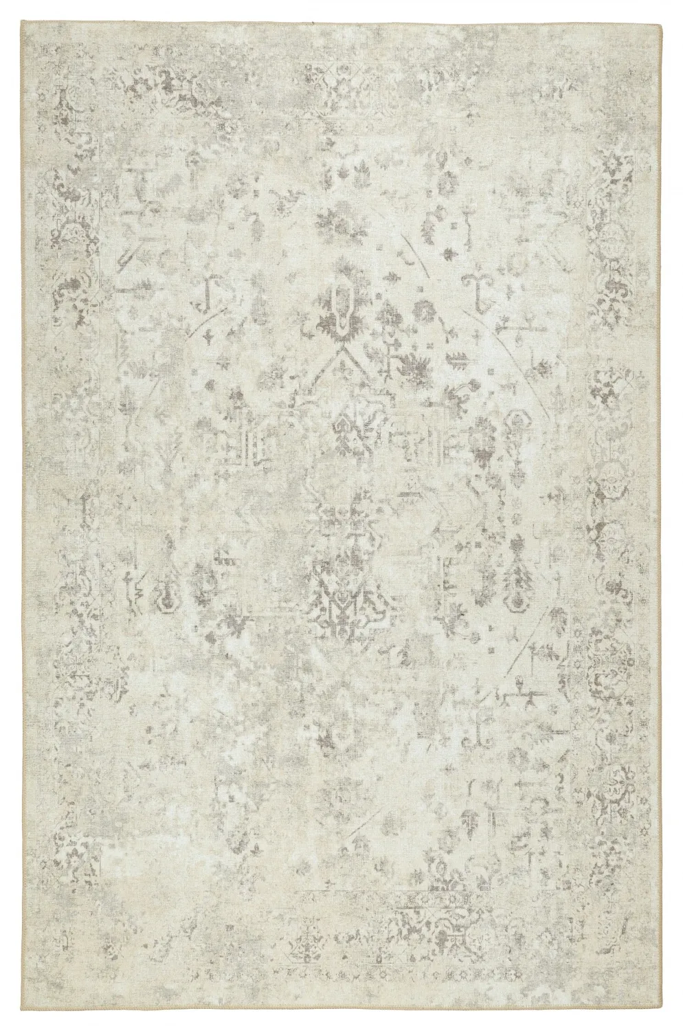 Fladvævet tæppe - Mateur (beige)
