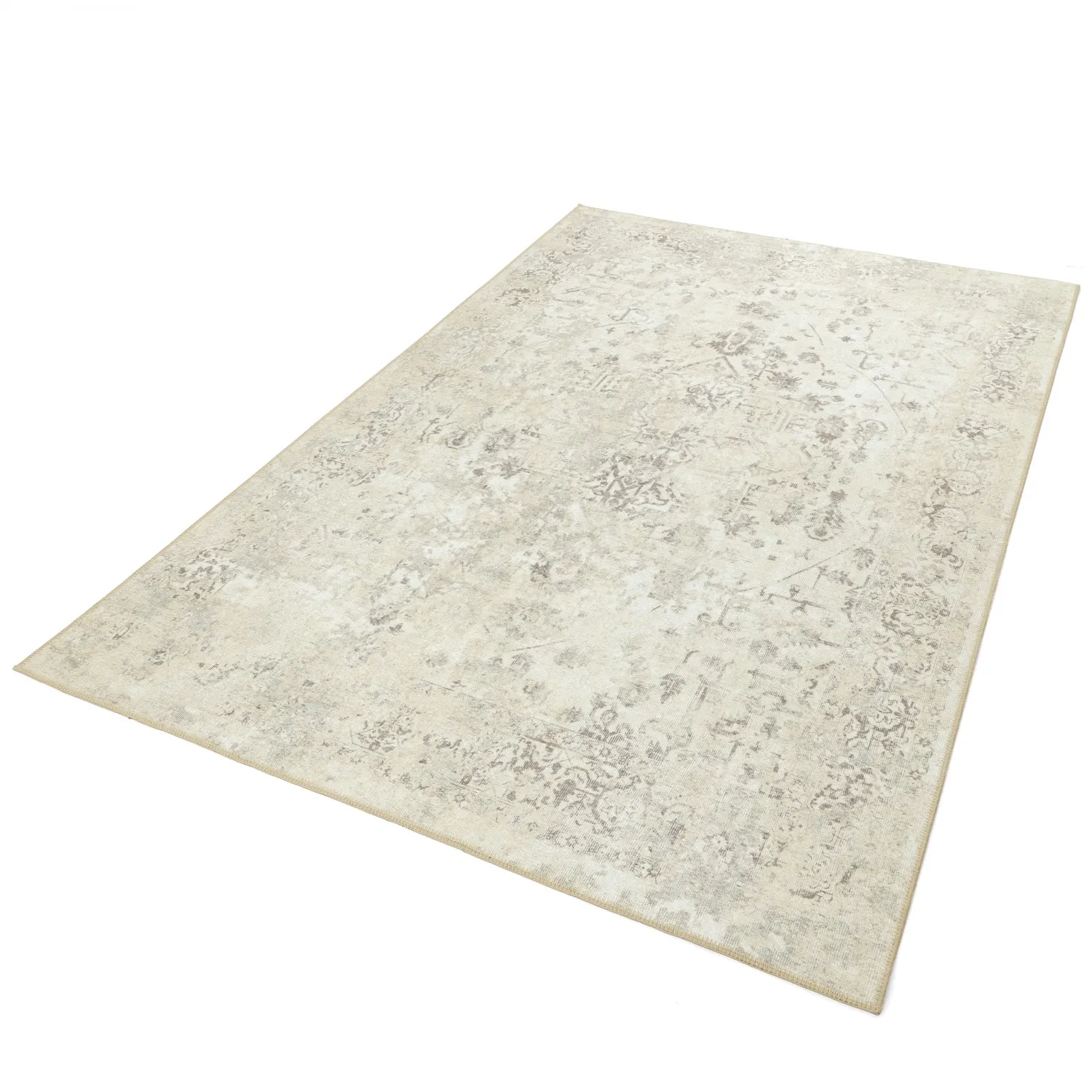 Fladvævet tæppe - Mateur (beige)