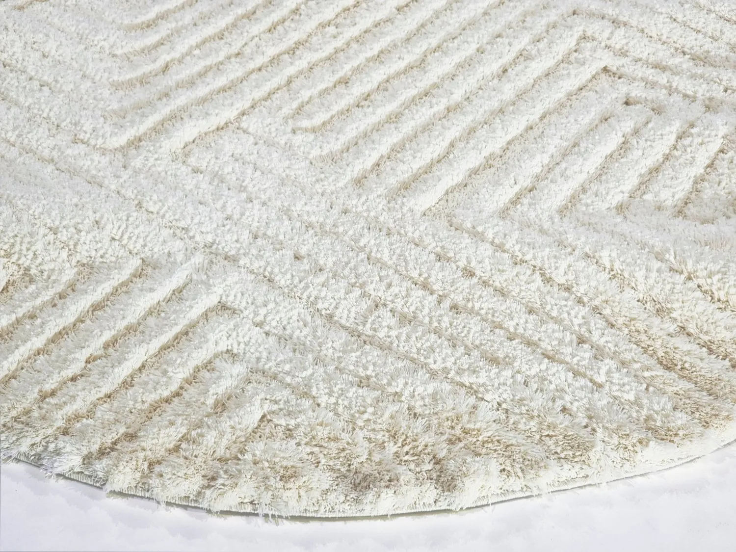 Runde tæpper - Monti (offwhite)