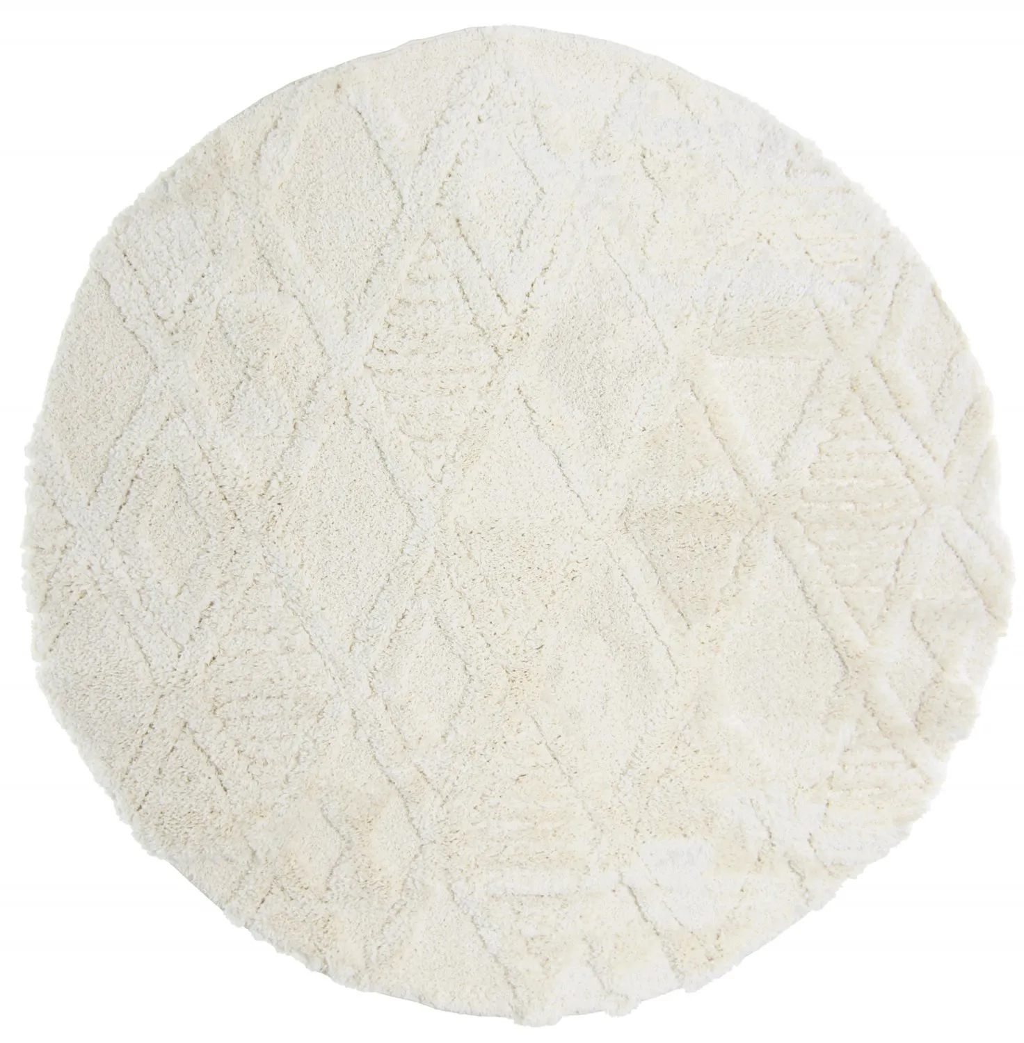 Runde tæpper - Rostock (offwhite)