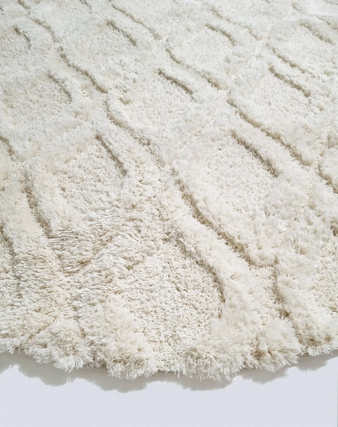 Runde tæpper - Everett (offwhite)