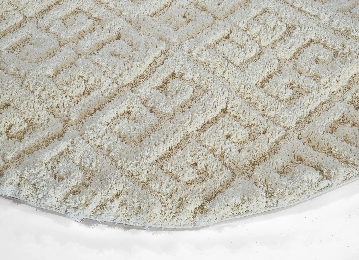 Runde tæpper - Parlos (offwhite)