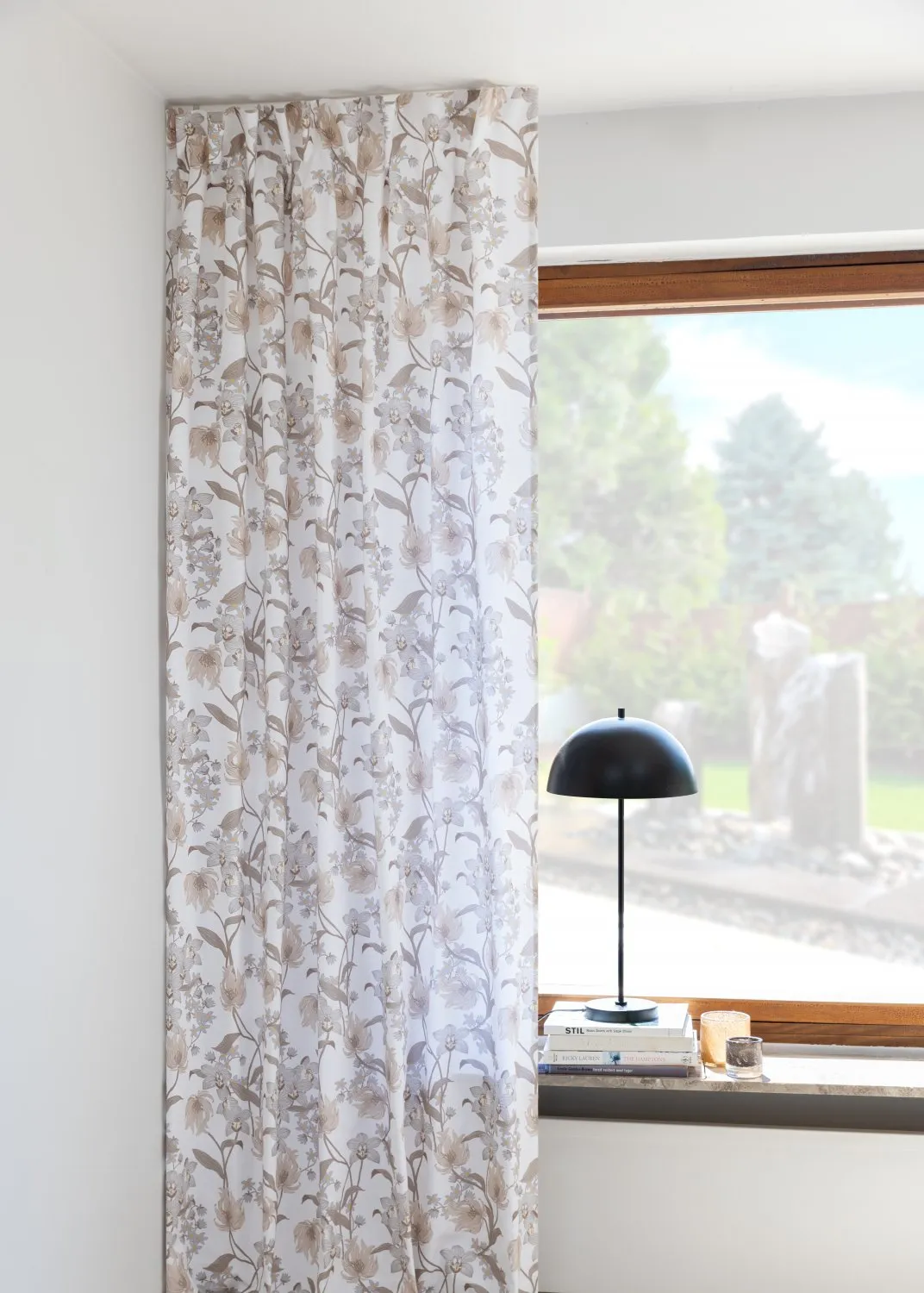 Gardiner - Bomuldsgardin Florina (beige)