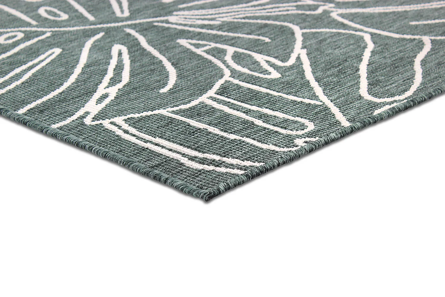 Tæpper til indendørs/udendørs brug - Francis (grøn)