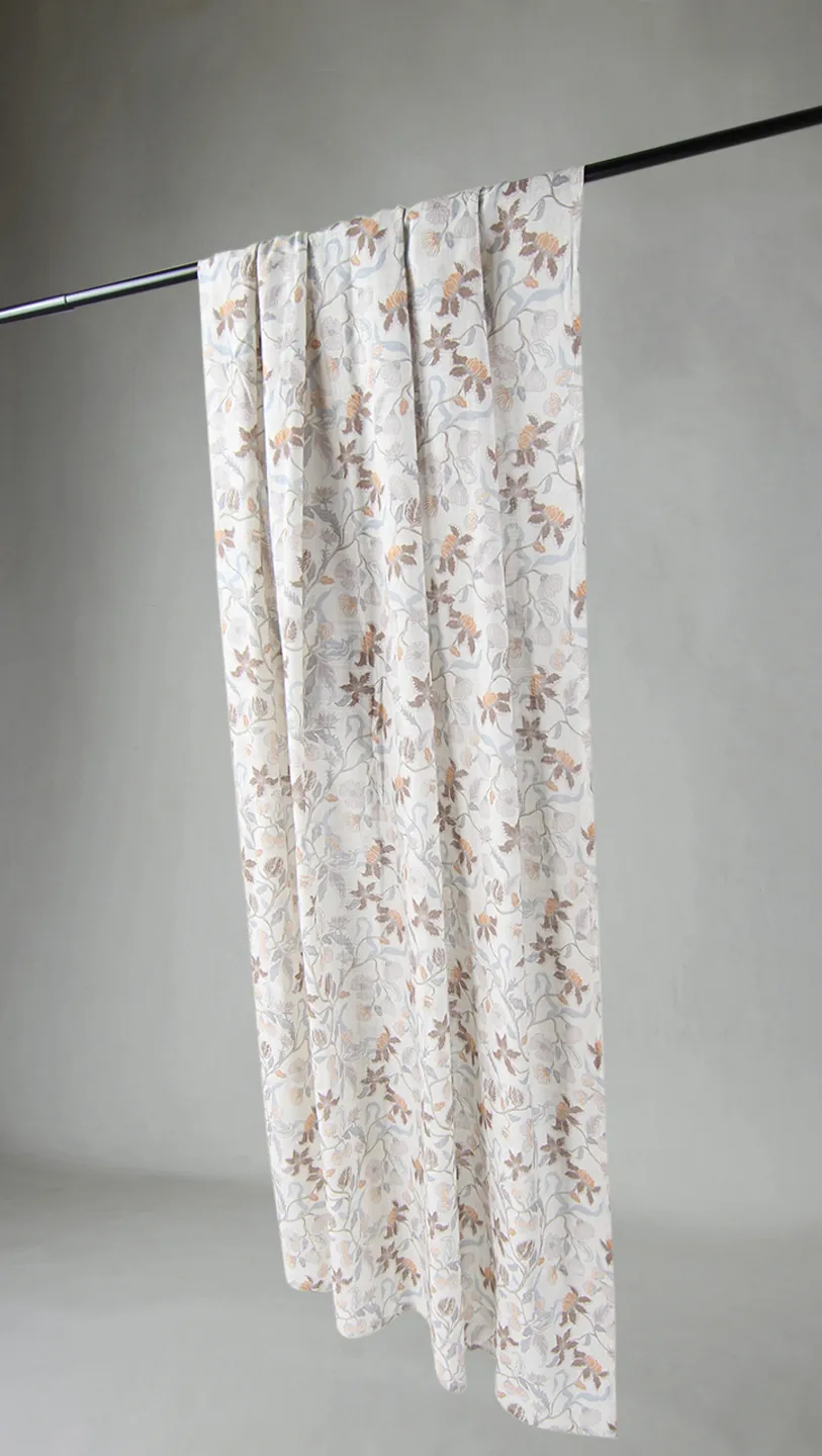 Gardiner - Bomuldsgardin - Sollan (beige)