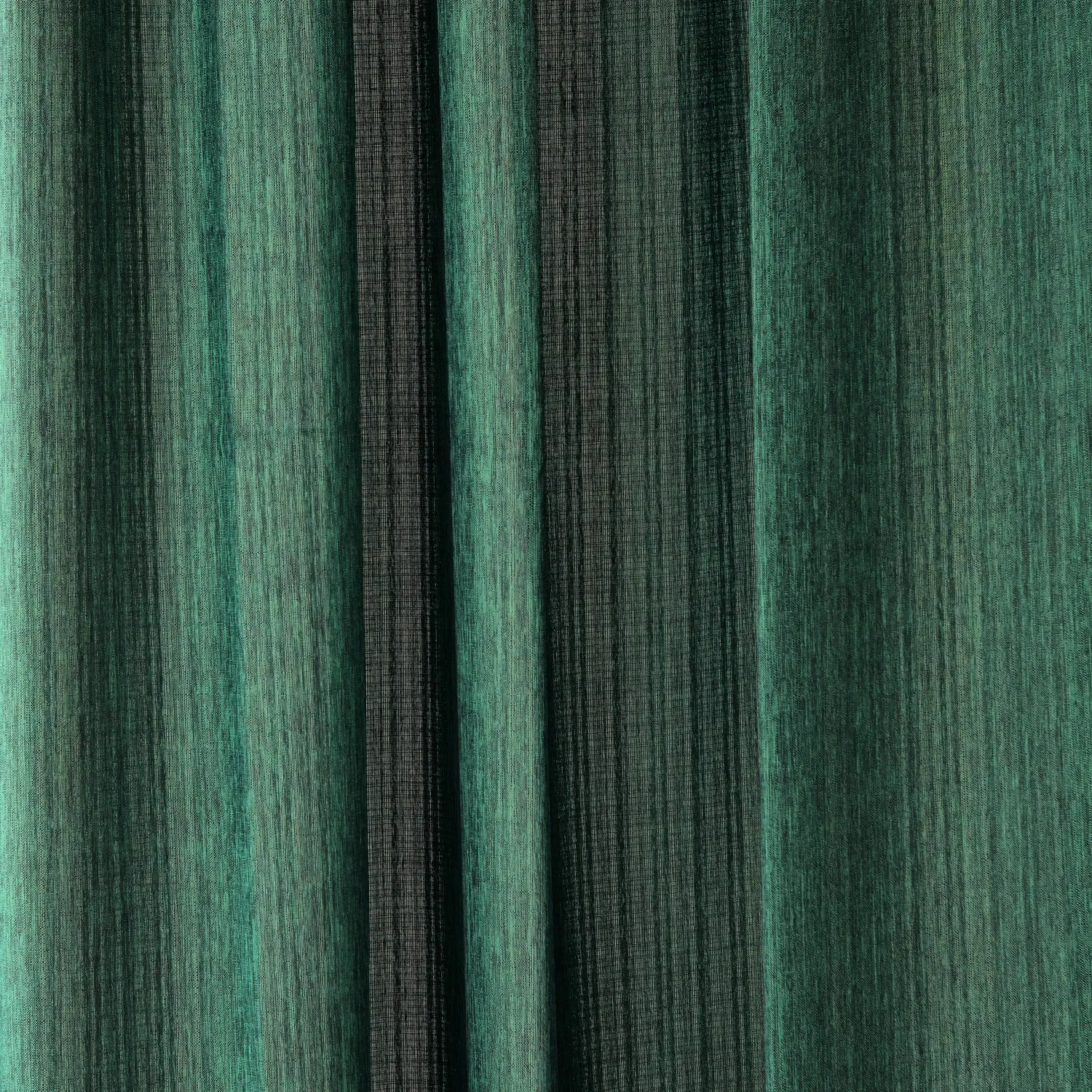 Gardiner - Gardin i hørimitation Andrada (mørkegrøn)