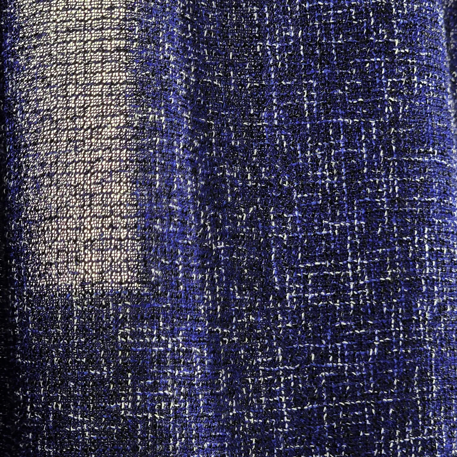 Gardiner - Gardin i hør Cosmina (blå)