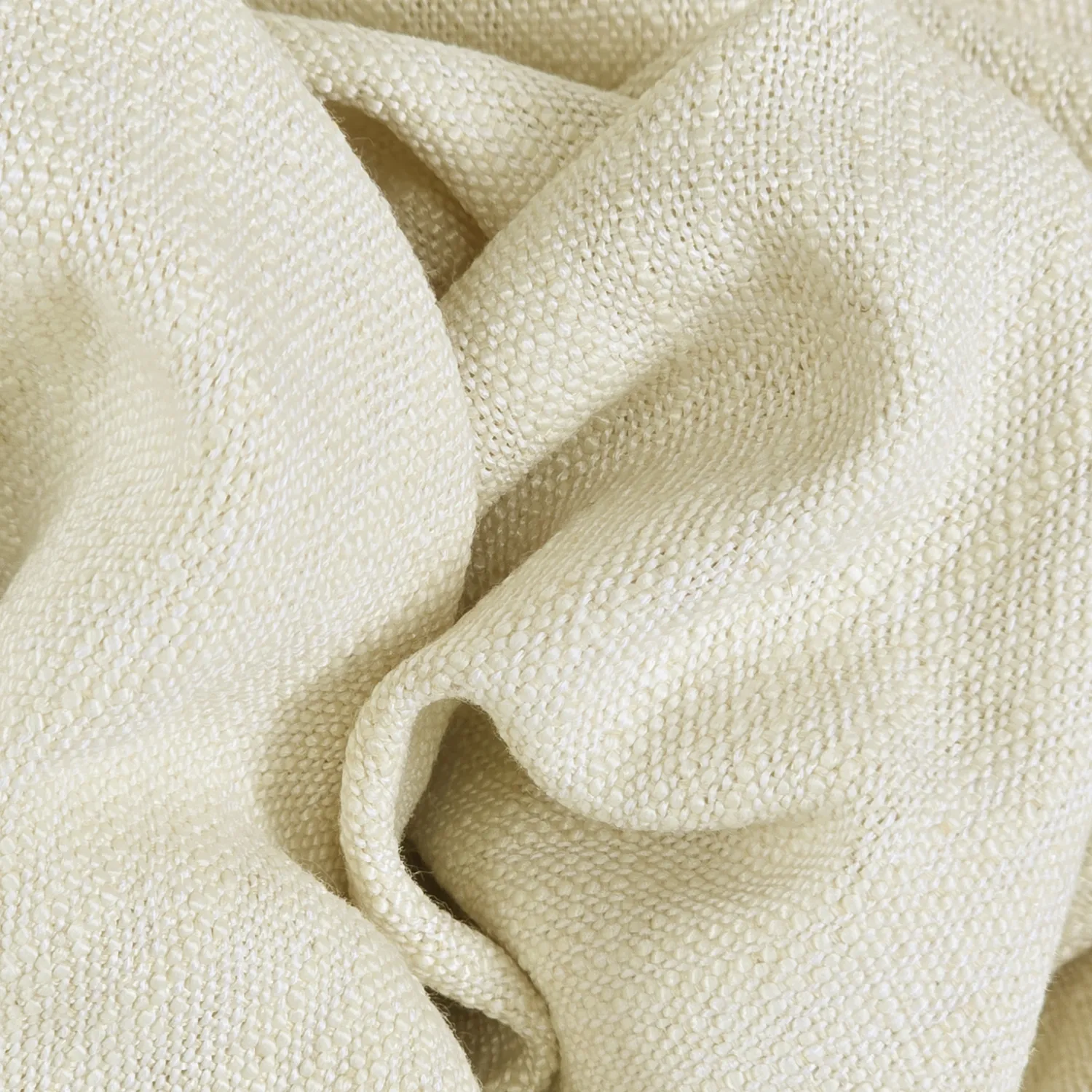 Gardiner - Gardin i hør Melania (beige)