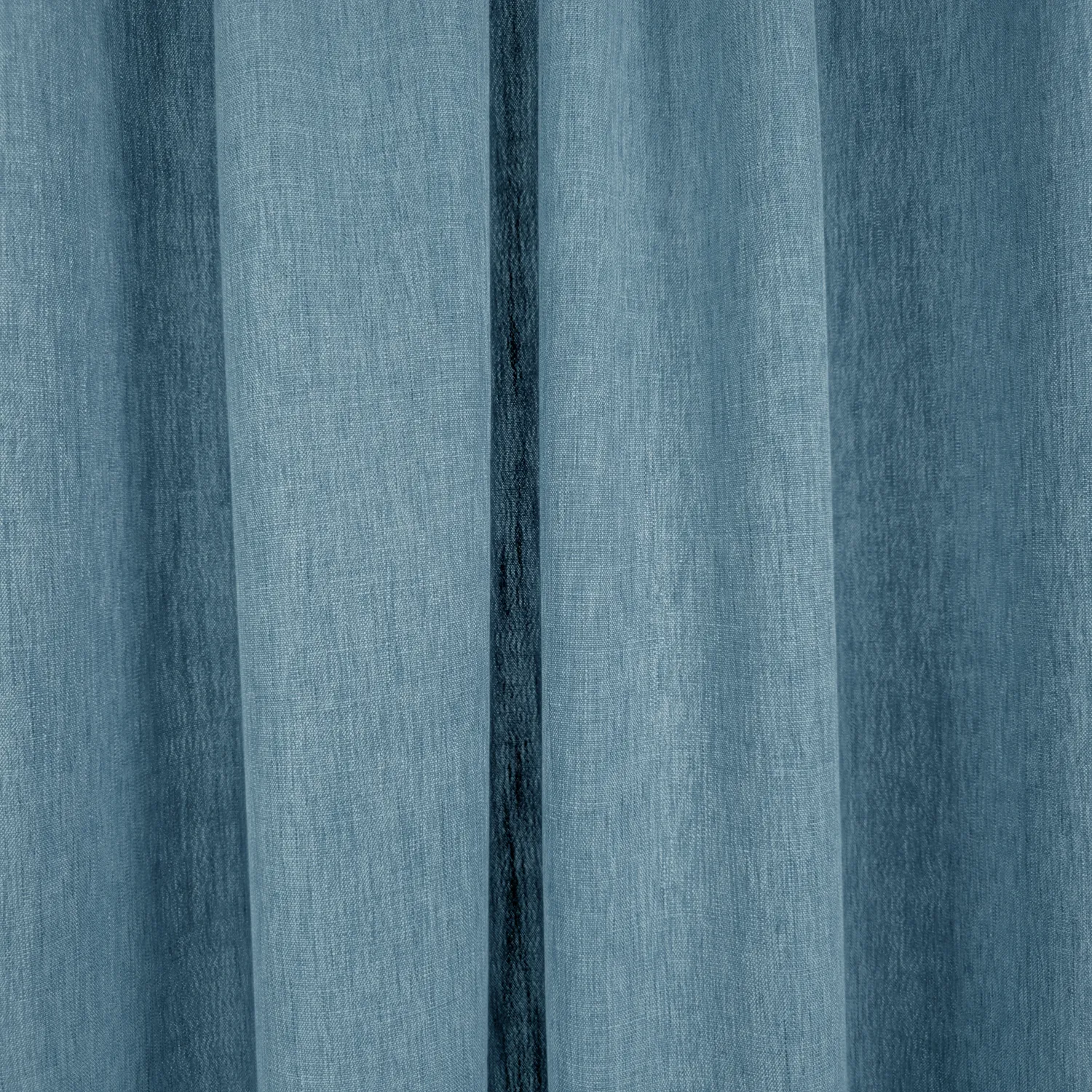 Gardiner - Gardin i hør Melania (mørk turkis)