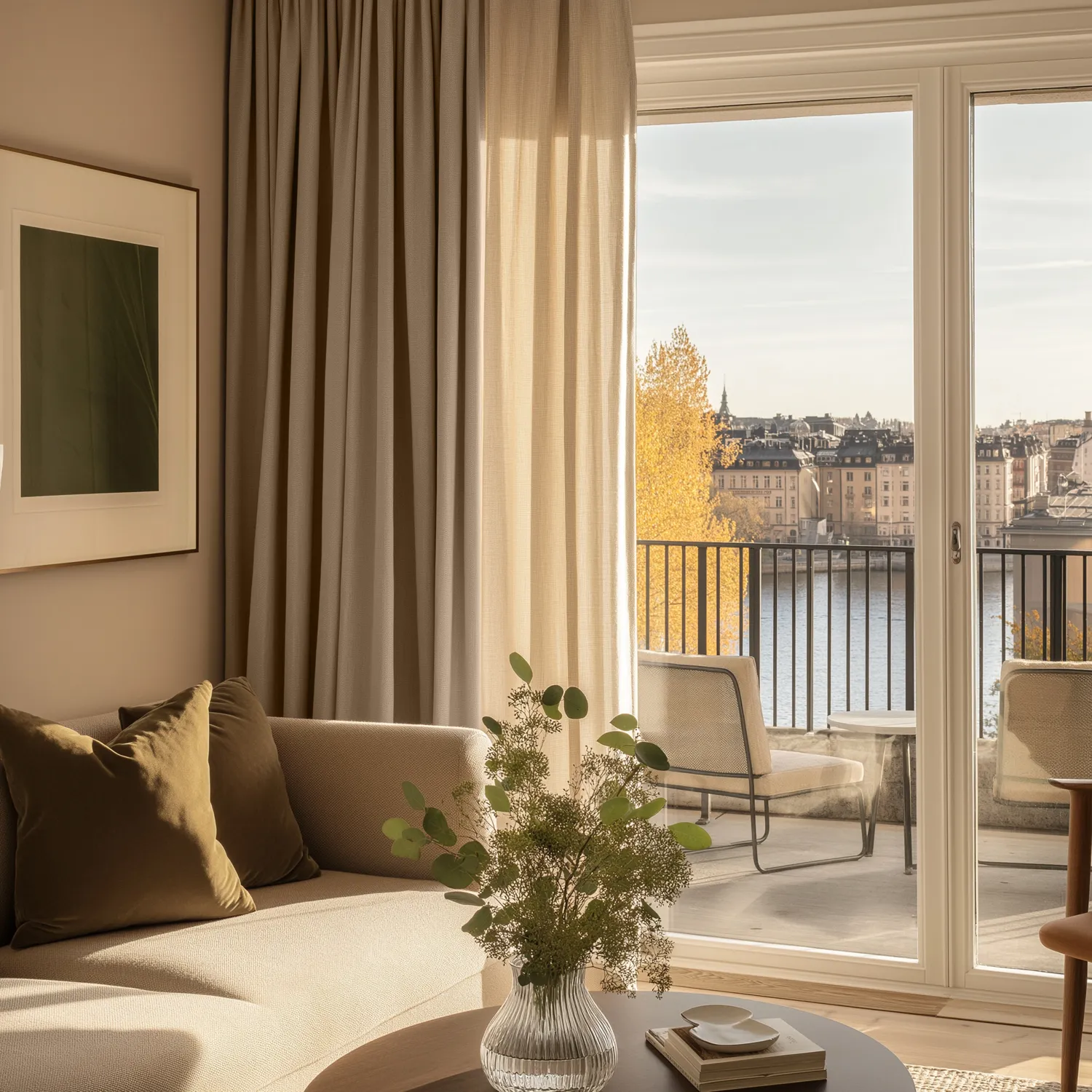 Gardiner - Mørklægningsgardin Octavia (brun)