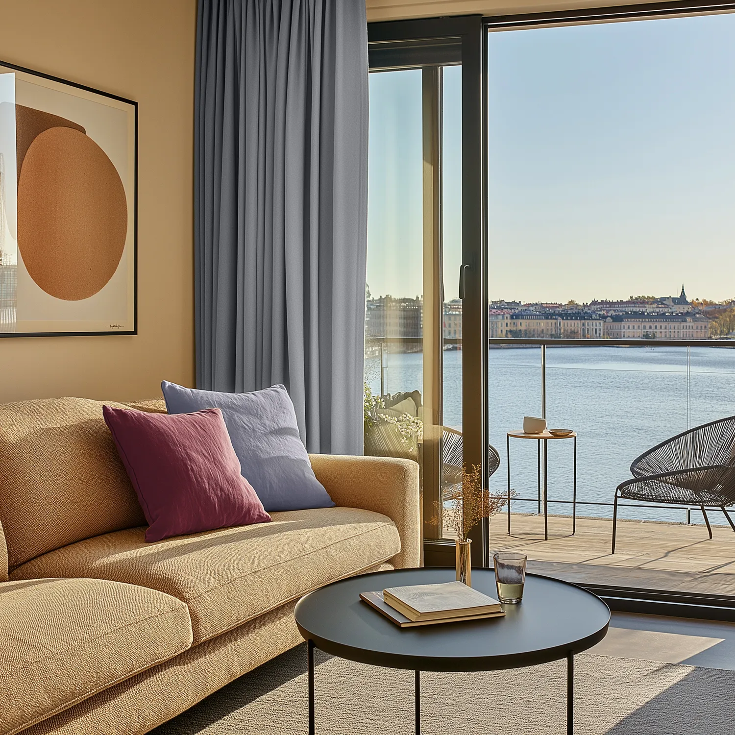 Gardiner - Mørklægningsgardin Octavia (lysegrå)