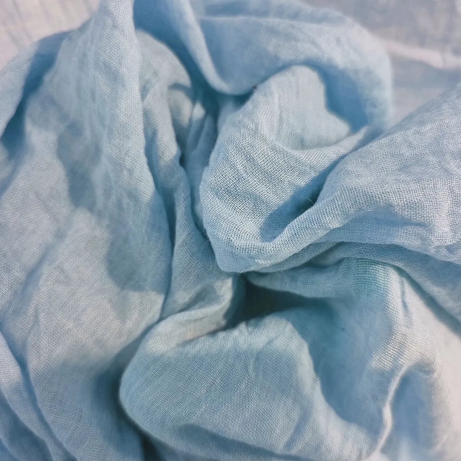 Gardiner - Blondergardin Hilma (blå)