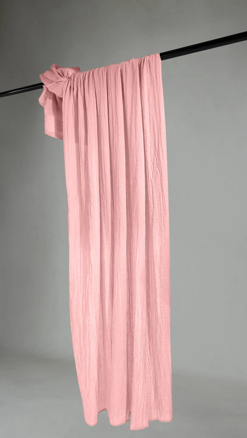 Gardiner - Blondergardin Hilma (lyserød)