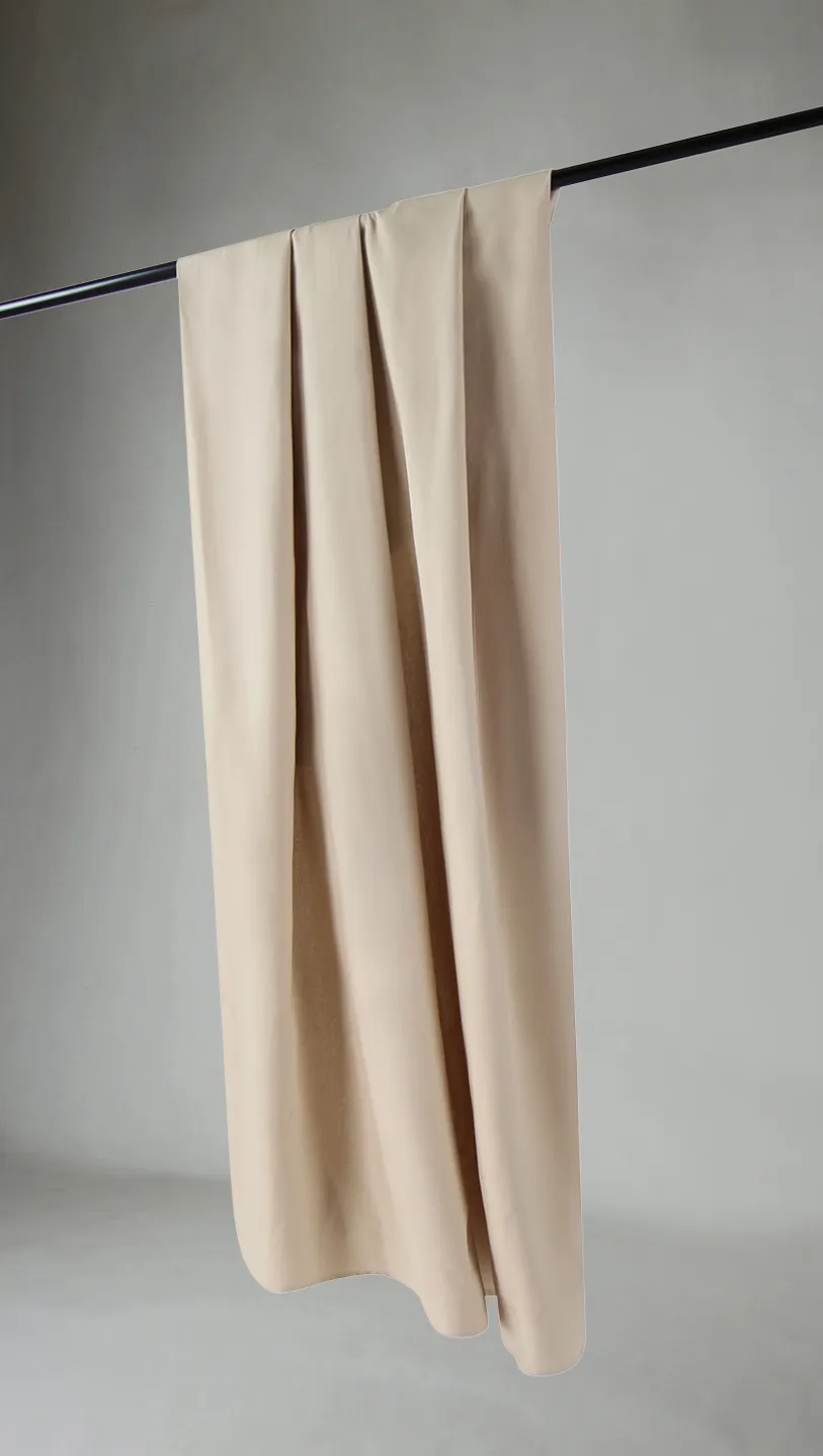 Bomuldsgardin Anja (beige)