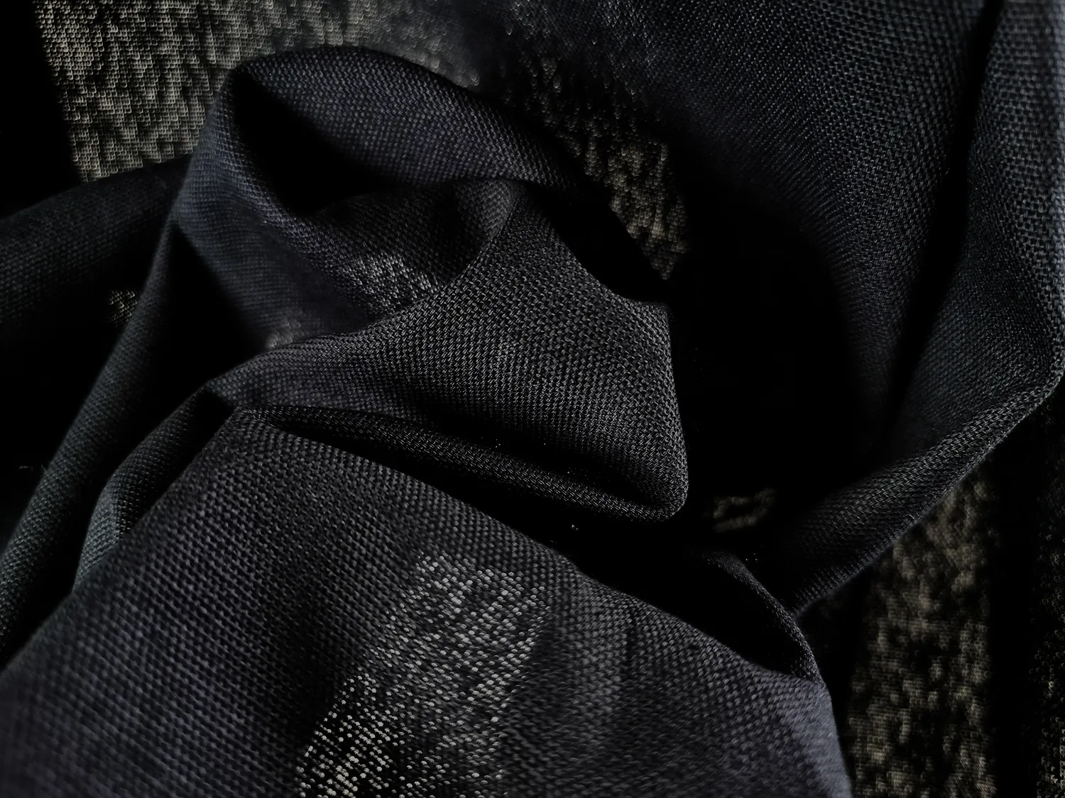 Gardiner - Bomuldsgardin Anja (sort)