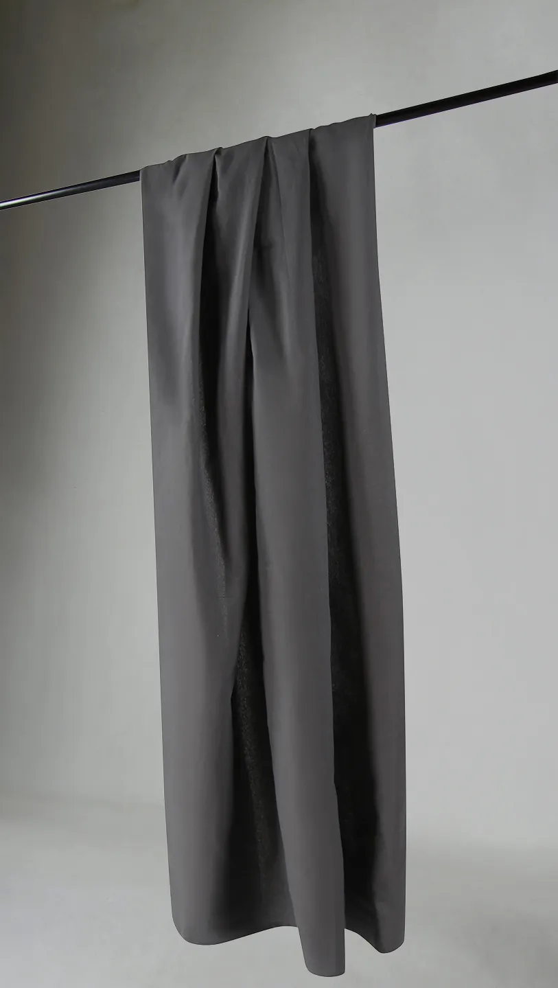 Gardiner - Bomuldsgardin Anja (mørkegrå)