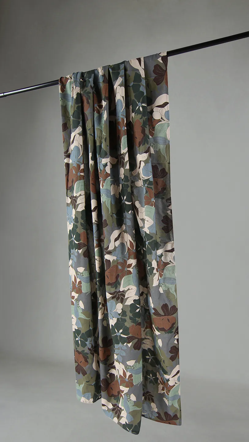 Gardiner - Bomuldsgardin Asta (grøn)