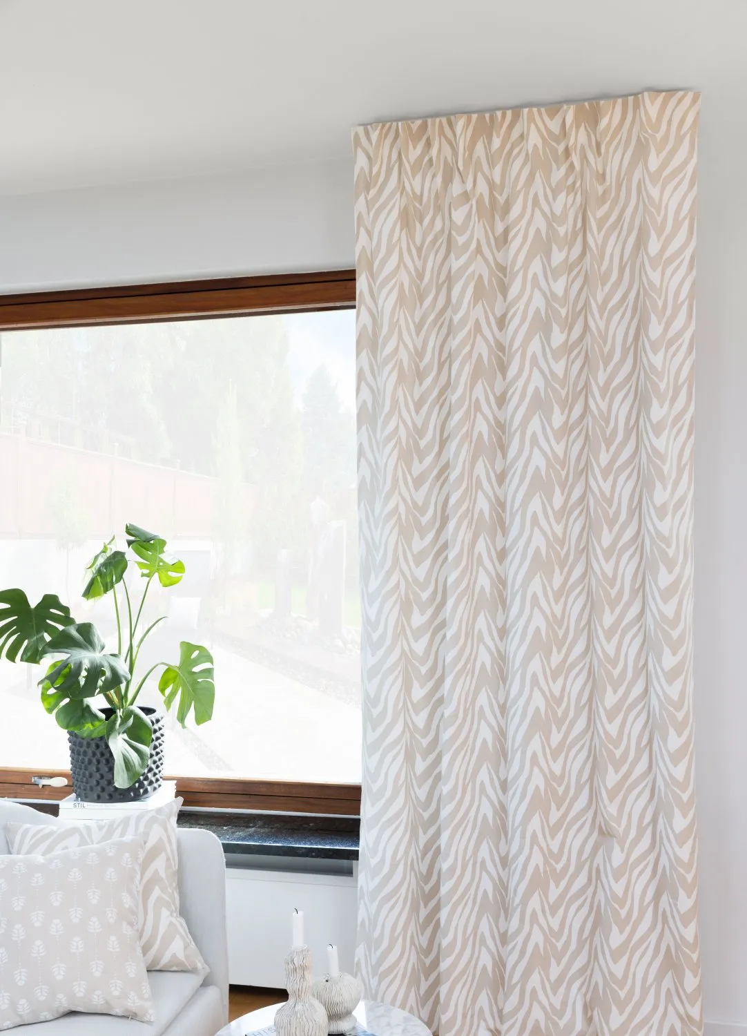 Gardiner - Bomuldsgardin Laura (beige)