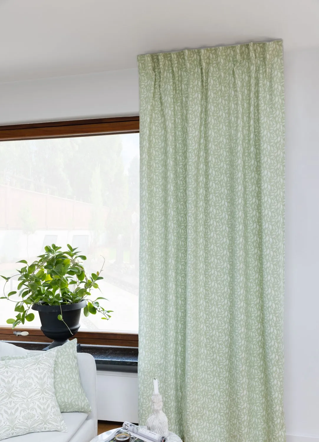 Gardiner - Bomuldsgardin Satu (grøn)