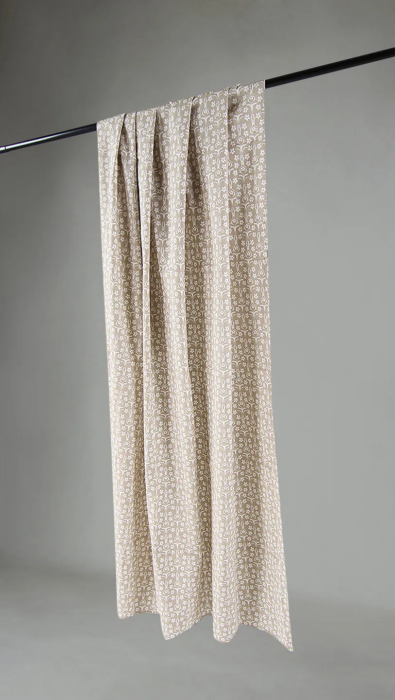 Gardiner - Bomuldsgardin Ella (beige)