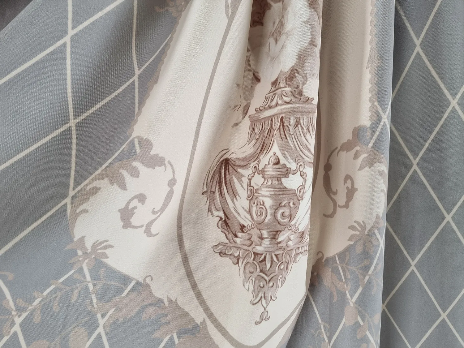 Gardin - Eugene (lyseblå)