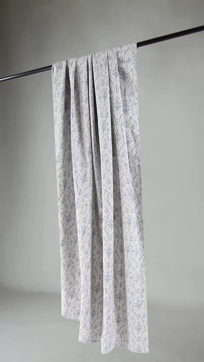 Gardiner - Bomuldsgardin Helmi (blå)