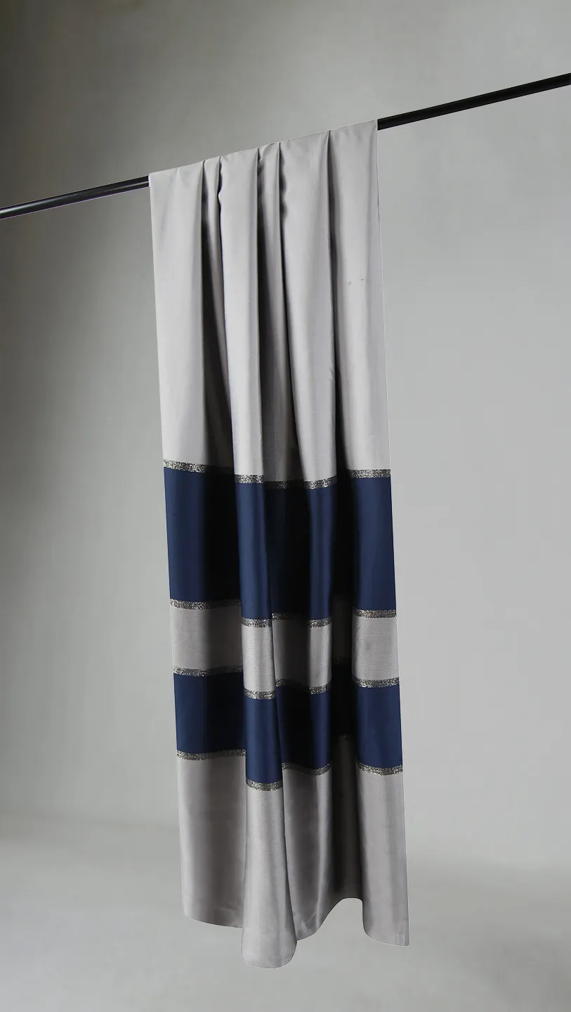 Gardin - Austin (grå/blå)